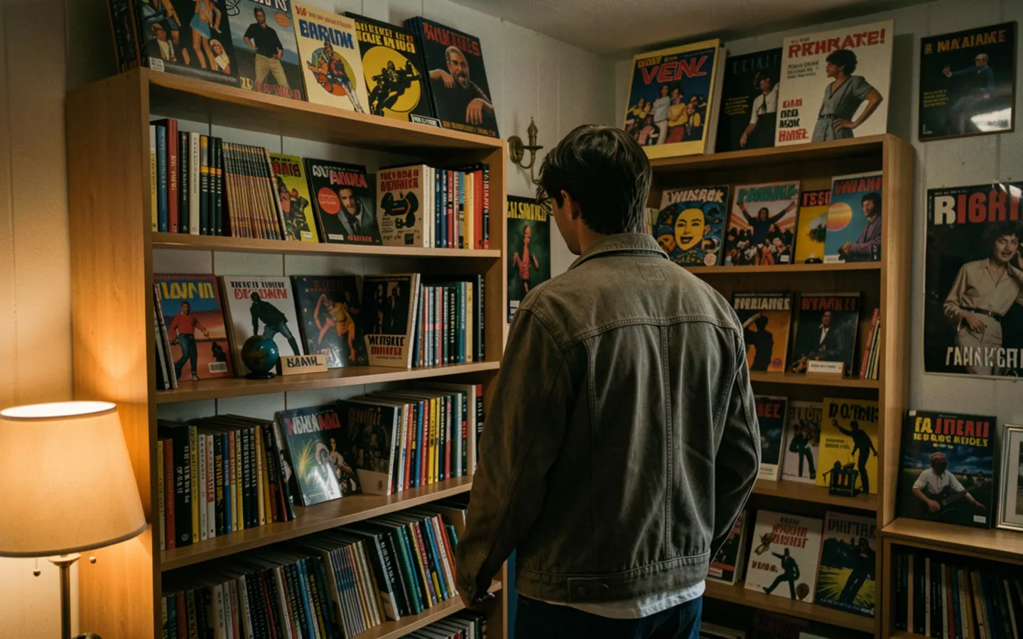Sélection de magazines et de supports servant à documenter la culture des années 80